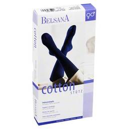 Abbildung: Belsana Cotton Stütz AD 4 schwarz mit Baumwolle 2 St PZN 04769312