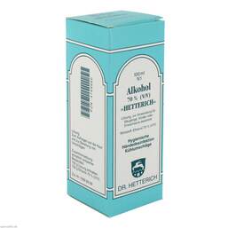 Abbildung: Alkohol 70% V / V Hetterich Lösung, 100 ml PZN 04769660