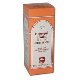 Abbildung: Isopropylalkohol 70% V / V Hetterich 100 ml, Lösung PZN 04769708