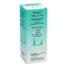 Abbildung: Ethanol 70% V / V Hofmann`s 100 ml, Lösung PZN 04775778