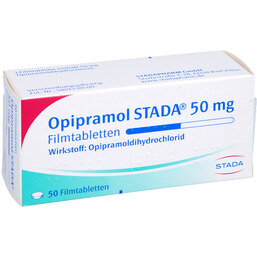 Abbildung: Opipramol STADA 50 mg Filmtabletten 50 St, Filmtabletten PZN 04775910
