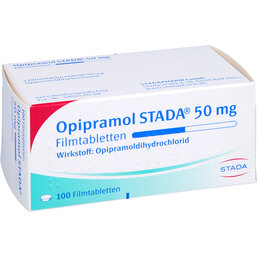 Abbildung: Opipramol STADA 50 mg Filmtabletten 100 St, Filmtabletten PZN 04775933