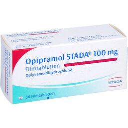 Abbildung: Opipramol STADA 100 mg Filmtabletten 50 St, Filmtabletten PZN 04775979