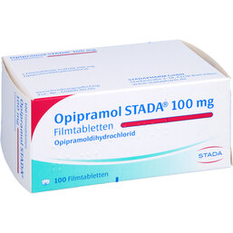 Abbildung: Opipramol STADA 100 mg Filmtabletten 100 St, Filmtabletten PZN 04775985