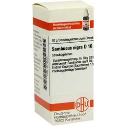 Abbildung: Sambucus nigra D 10 Globuli Globuli, 10 g PZN 04776281