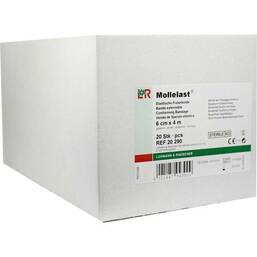 Abbildung: Mollelast 6cmx4m steril einz.verpackt 20 St, Binden PZN 04780704