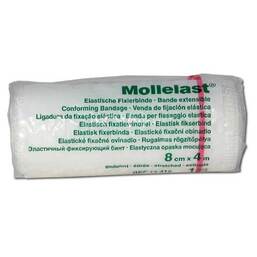 Abbildung: Mollelast 8cmx4m weiß Binden, 1 St PZN 04781508