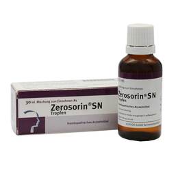 Abbildung: Zerosorin SN Tropfen 30 ml, Tropfen PZN 04782525