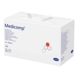 Abbildung: Medicomp Kompressen 10x20 cm unsteril 100 St, Kompressen PZN 04783861