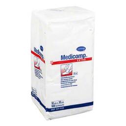 Abbildung: Medicomp Extra Kompressen 10x10 cm unsteril Kompressen, 100 St PZN 04783938