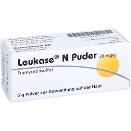 Abbildung: Leukase N Puder 5 g, Puder PZN 04788657