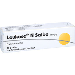 Abbildung: Leukase N Salbe 15 g, Salbe PZN 04788686