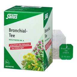 Abbildung: Bronchial Tee Kräutertee Nr.8 Salus Filterbeutel 15 St, Filterbeutel PZN 04789740