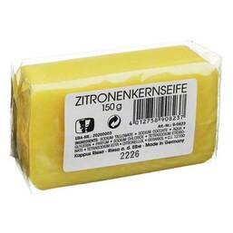 Abbildung: Kappus Kernseife Zitrone cellophaniert Seife, 150 g PZN 04794244