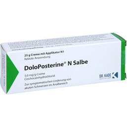 Abbildung: Doloposterine N Salbe 25 g, Creme PZN 04800915