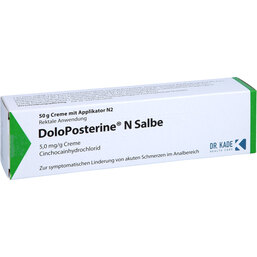 Abbildung: Doloposterine N Salbe 50 g, Creme PZN 04800921