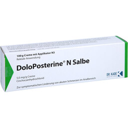 Abbildung: Doloposterine N Salbe 100 g, Creme PZN 04800938