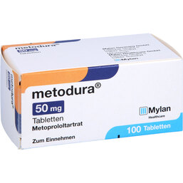 Abbildung: Metodura 50 mg Tabletten 100 St, Tabletten PZN 04804899
