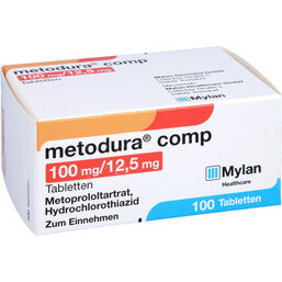 Abbildung: Metodura comp. Tabletten 100 St, Tabletten PZN 04804965