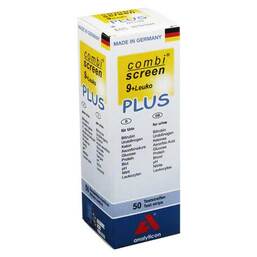 Abbildung: Combiscreen 9 + Leuko Plus Tes 50 St, Teststreifen PZN 04810865