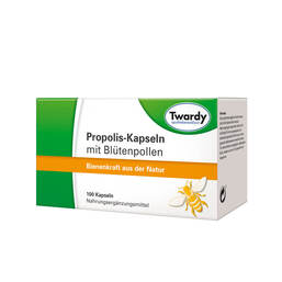 Abbildung: Propolis Kapseln mit Blütenpollen Kapseln, 100 St PZN 04811652