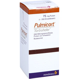 Abbildung: Pulmicort Turbohaler 200 µg 200ED Inhalationspulv. 1 St, Inhalationspulver PZN 04814998