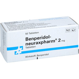 Abbildung: Benperidol neuraxpharm 2 mg Tabletten 50 St, Tabletten PZN 04815259