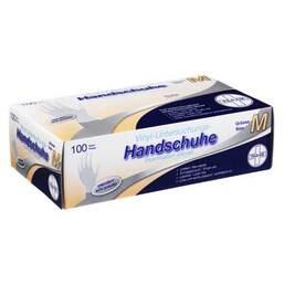Abbildung: Handschuhe Einmal Vinyl gepudert M Handschuhe, 100 St PZN 04819027