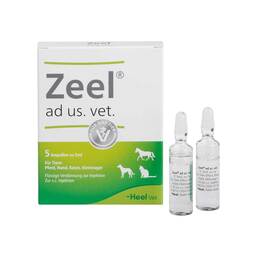 Abbildung: Zeel Ampullen vet. (für Tiere) 5X5 ml, Ampullen PZN 04827009