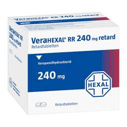 Abbildung: Verahexal RR 240 mg retard Tabletten 100 St, Retard-Tabletten PZN 04829066