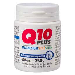 Abbildung: Q10 30 mg Plus Magnesium Vit. E Selen Kapseln Kapseln, 60 St PZN 04831577