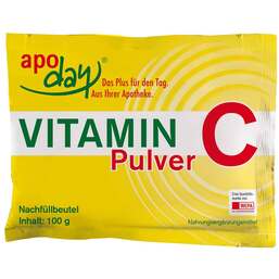 Abbildung: Vitamin C Beutel Pulver Pulver, 100 g PZN 04833464