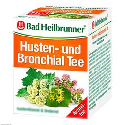 Abbildung: Bad Heilbrunner Tee Husten und Bronchial N Beutel Filterbeutel, 8X2.0 g PZN 04836907