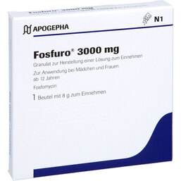 Abbildung: Fosfuro 3000 mg Granulat zur Herstellung e.Lösung zum Einnehmen 8 g, Granulat PZN 04842055
