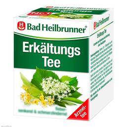 Abbildung: Bad Heilbrunner Tee Erkältung N Filterbeutel Filterbeutel, 8X2.0 g PZN 04842227