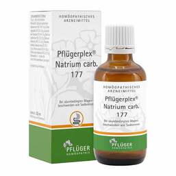 Abbildung: Pflügerplex Natrium carbonicum 177 Tropfen Tropfen, 50 ml PZN 04846768
