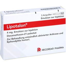 Abbildung: Lipotalon Ampullen 3X1 ml, Ampullen PZN 04848773