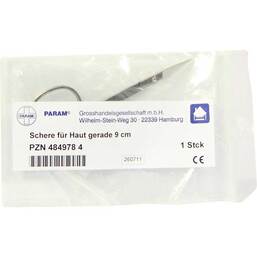 Abbildung: Schere Haut, gerade 1 St PZN 04849784