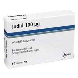Abbildung: Jodid 100 Tabletten Tabletten, 50 St PZN 04862520