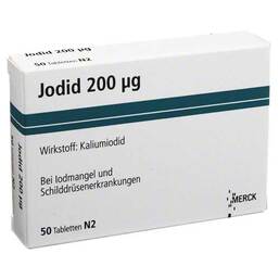 Abbildung: Jodid 200 Tabletten Tabletten, 50 St PZN 04862537