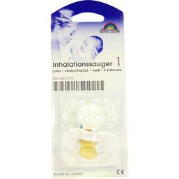 Abbildung: Sauger Inhalation klein 104885 weiß Kieferorthopädisch 1 St PZN 04867919