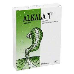 Abbildung: Alkala T Tabletten 20 St, Tabletten PZN 04868586