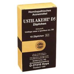 Abbildung: Ustilakehl D 5 Suppositorien 10X2 g, Suppositorien PZN 04868617