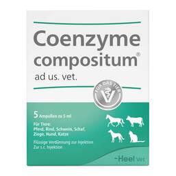 Abbildung: Coenzyme compositum Ampullen vet. (für Tiere) Ampullen, 5X5 ml PZN 04871358
