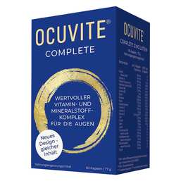 Abbildung: Ocuvite Complete 12 mg Lutein Kapseln, 60 St PZN 04871513