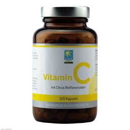 Abbildung: Vitamin C mit Bioflavonoiden Kapseln Kapseln, 120 St PZN 04878018