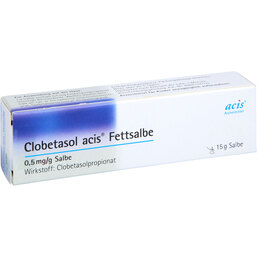 Abbildung: Clobetasol acis Fettsalbe 15 g, Fettsalbe PZN 04882072