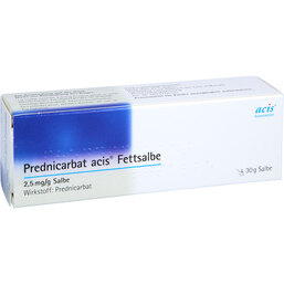 Abbildung: Prednicarbat acis Fettsalbe 30 g, Fettsalbe PZN 04885171