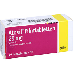 Abbildung: Atosil Filmtabletten 50 St, Filmtabletten PZN 04885337
