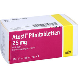 Abbildung: Atosil Filmtabletten 100 St, Filmtabletten PZN 04885343